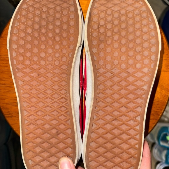 Vans Red Slip-On Sneakers - Picture 5 of 5